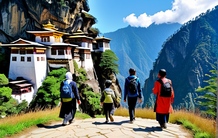 부탄 여행 경비 - **Image Prompt:** A woman wearing a *baju kurung* (traditional Malay dress), fully clothed and modes... 부탄 여행 경비 - **Image Prompt:** A woman wearing a *baju kurung* (traditional Malay dress), fully clothed and modes...